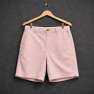 Tommy Bahama Shorts Mens 35 Pink Seersucker Stripe Golf Resort Preppy